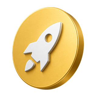 3D icon of a candlestick trading chart on the Bright Fundale how-it-works page