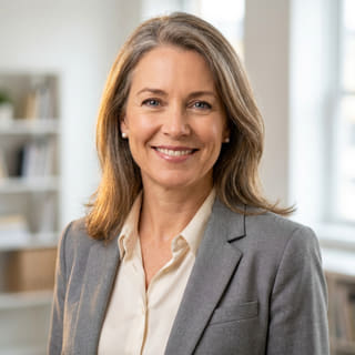 Sarah Coleman, listed as Chief Financial Officer at Bright Fundale, in a profile image