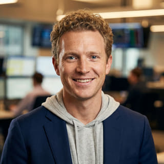 Ryan Brooks, listed as Lead Trading Analyst at Bright Fundale, in a profile image